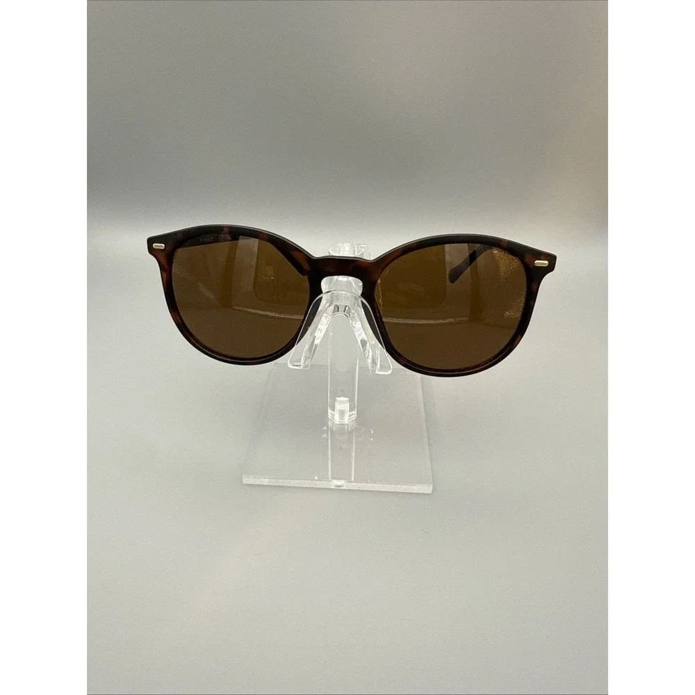 Timberland Unisex Sunglasses TB7185 Round Tortoise Frames - Lens Polarized Brown